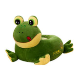 Max Cartoon Animal Kids Seat Sofa Cover Baby Chair Bean Bag Frog(Green) - Aladdin Shoppers