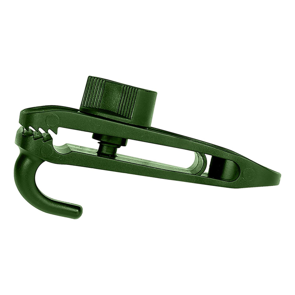 Maxbell 5Pcs Tarp Clips with Hook Fixed Tensioner Covers for Canopies Awnings Car Green