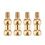 Max Maxb 4Pieces 2.5mm Metal Ball Head Screws Set for WPL C34 Accessories Style-1