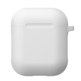 Maxbell Earphone 3D Protctive Case for Apple Airpods Soft Silicone Cover White