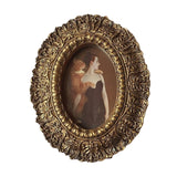 Maxbell Retro Style Picture Frame Photo Holder Frame Wall Mounted Table Home Decor Copper