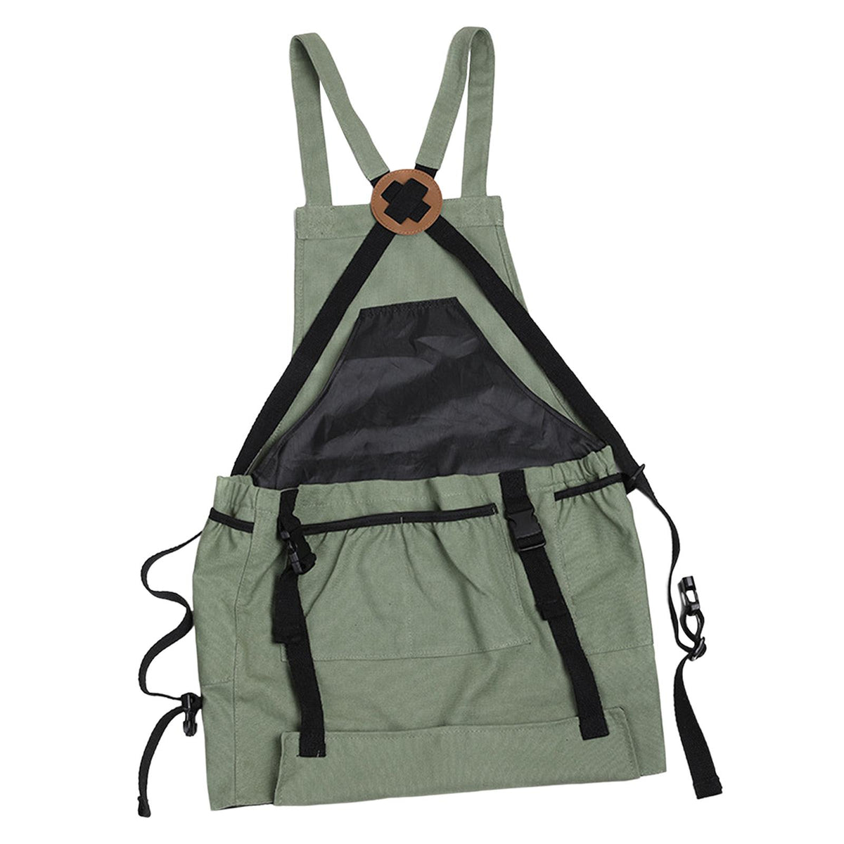 Maxbell Garden Apron Multifunction garden Apron Picked Apron Gardening Apron Green