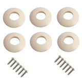 Max 6pcs Plastic Washer Ferrule Gasket for Open Gear Semiclosed Tuning Pegs Keys
