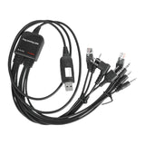 Maxbell 8 in 1 Programming Cable Replacement Handheld Radios for GP88S GP2000 GP3688