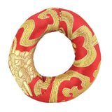 Max Silk Brocade Ring Cushion Pillow for Tibetan Singing Bowl 8cm