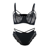 Maxbell Women 2 Piece Sleepwear Sexy Bra Underwear Nightwear Babydoll Lingerie Set M