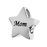 Maxbell Stainless Steel Star Memorial Pendant Ashes Urn Cremation Jewelry Mom