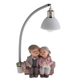Max Lover Couple Fairy Doll House Miniatures Landscape With a Cat