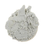 Max 1/35 WWII Battle Field City Ruin Round Base Model for Mini Sand Table Scene
