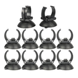 Maxbell 10Pcs Aquarium Suction Cups Clips Aquarium Light Suction Fixing Clip