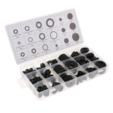 Max Multi-function Rubber Electrical Gasket Kits Grommet Wire Accessories 125pcs