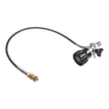 Maxbell Fill Station Charging Adapter Hose Accessory Part for Fire Fighting Tank Black