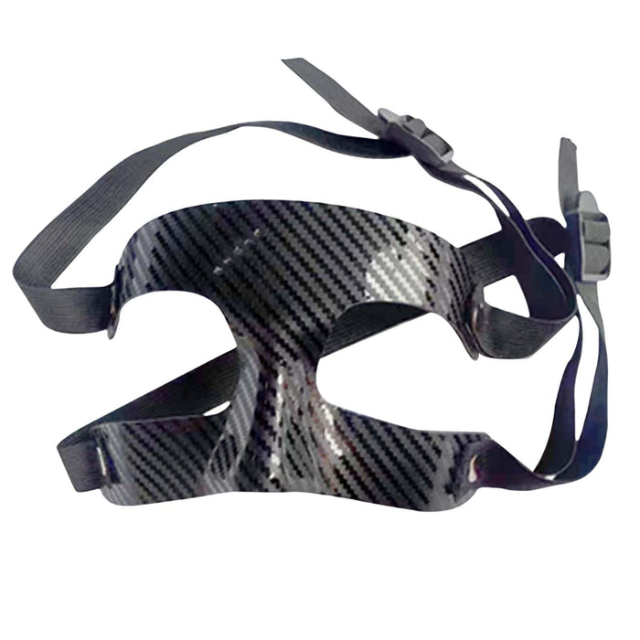 Maxbell Basketball Mask Adult Men Women Nose Protector Football Mask Face Nose Guard Half Face 2 Buckles