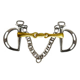 Maxbell Horse Bit Copper Mouth Cheek Horse Bridle Horse Chewing