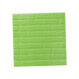 Maxbell Wall Panels Wallpaper Removable Waterproof Wall Sticker for TV Background green