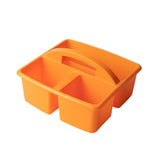 Maxbell Desktop Compartment Caddy Holder Stackable Case for Crafts Sewing Dorm Orange