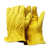 Max Heavy Duty Industrial Safety Gloves Construction Leather Work Gloves S
