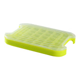 Maxbell Cube Tray Space Saving DIY Household Ice Making for Chocolate 1 Tier With Lids