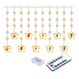 Maxbell Christmas String Lights Celebration Lighting Twinkle Light Timing for Patio Battery