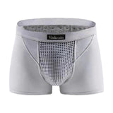 Maxbell Elastic Men Underwear Shorts Briefs for Boys Energetic Underpants XXL Gray