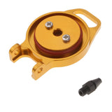 Max 102059(02004) Aluminium Fuel Tank Cover for HSP 1/10 Nitro Car Truck Gold
