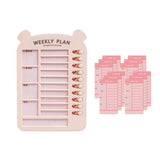 Maxbell List Board Daily Task Planning Board Chart Memo for RV Office Home Pink