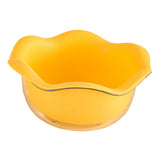 Maxbell Food Strainer Washing Bowls Detachable Filter for Vegetable Fruits Mixing yellow