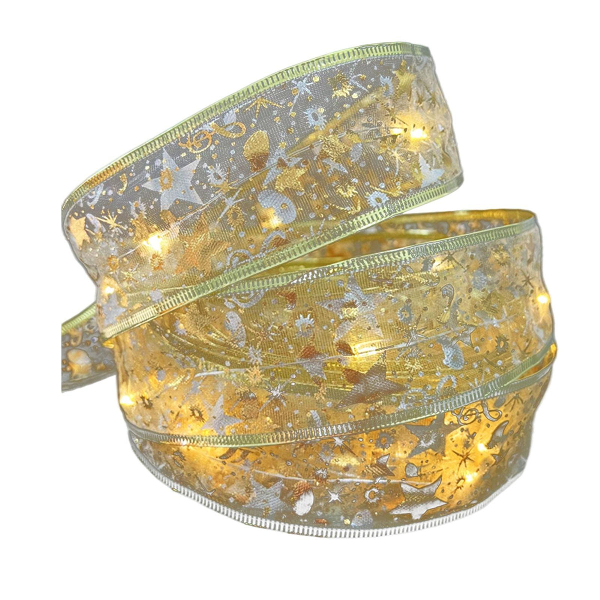 Maxbell Maxbell Christmas Ribbon Light 32ft Christmas Lights for Outdoor Weddings Festival