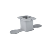 Maxbell Silicone Power Adapter Case Cable Organizer Cord Holders for Desktop Bedroom grey