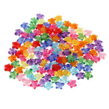 Maxbell Transparent Acrylic Star Spacer Loose Beads Charms DIY Jewelry Makings 12mm