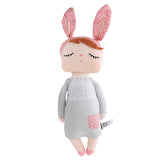 Maxbell Xmas Birthday Present Girls' Plush Toys / Dolls Pendant Toys Small Rabbit Gray