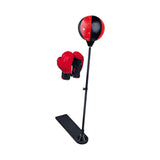 Maxbell Kids Punching Bag Set Adjustable Stand Home with Gloves Exercise Fitness 1 Glove