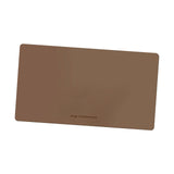 Maxbell PU Leather Table Mat Flooring Meal Mat Table Pad for Picnic Camping Barbecue Brown 56cmx33cm