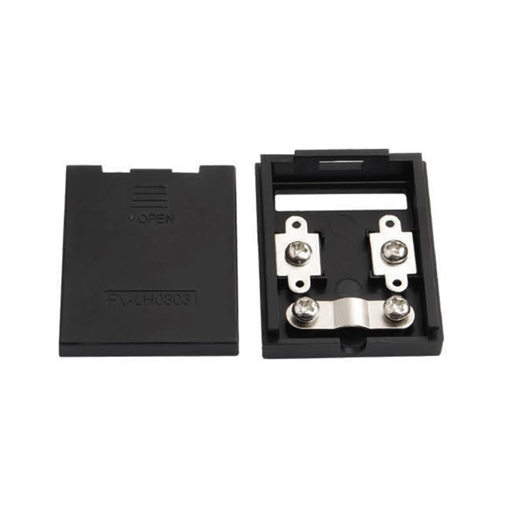 Maxbell Black Solar Junction Box PV Connecting Box with No Diode No Cable 1W-30W 3A