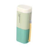 Maxbell Toothbrush Holder with Cover Reusable Compact Multifunction for Hiking Green