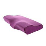 Maxbell Pillow Pillows with Washable Pillowcase for Back Sleepers Violet