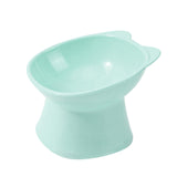 Maxbell Raised Cat Bowls Snack Container for Small, Medium and Large Cats Kitty Dogs Blue