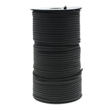Max 100M 7 Strand Outdoor Parachute Cord Binding Tent Rope 4mm Black
