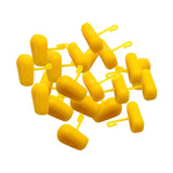 Maxbell Soft Baits Corn Shape Fishing Tackle for Making Boilies for Lake Ice Fishing Yellow