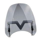 Maxbell Windshield Protector with Day Lights Windproof Replaces for #Motorcycle Gray