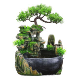 Maxbell Table Fountain Rockery Landscape Bonsai Statue Spray Water Fountain No Fog