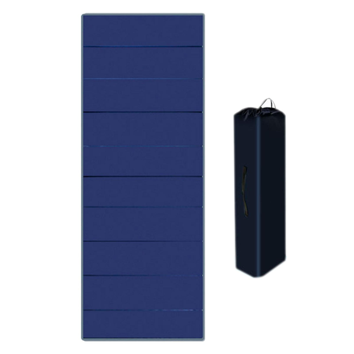 Maxbell Lunch Break Leisure Mat Folding Breathable Portable for Office Garden Dark Blue