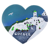 Max Resin 3D Fridge Magnet Tourism Souvenirs Refrigerator Sticker Home Decor Greek Aegean Sea