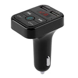 Max Maxb Wireless Bluetooth CarFM Transmitter Support TF Card Dual USB Charger Black
