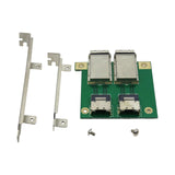 Maxbell SAS SFF-8088 to SAS36P SFF-8087 Adapter in PCI Bracket Computer Accessory