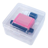 Maxbell Digital Teaching Roller Stamp Arithmetic Tool Math for Home School Pink Subtraction