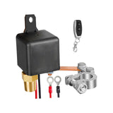 Maxbell 12V Universal Remote Battery Disconnect Switch Kill Switch for Car Style A