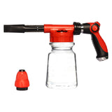Maxbell Foam Bottle Sprayer 1L Car Washer Foam Pot Professional for Gardening Clear