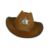 Maxbell Women Men Western Cowboy Hat Sun Hat with String Jazz Hat Gentleman Hat Coffee