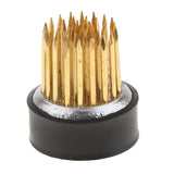 Max Ikebana Kenzan Flower Frog #2 2.6cm Round Brass - Aladdin Shoppers